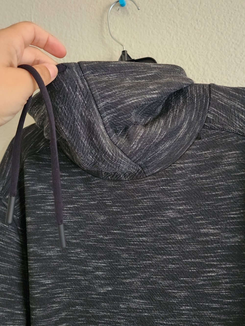 prAna Women's Size Large Charcoal Gray Cowl Neck Long Sleeve Tunic Dress - Picture 7 of 9